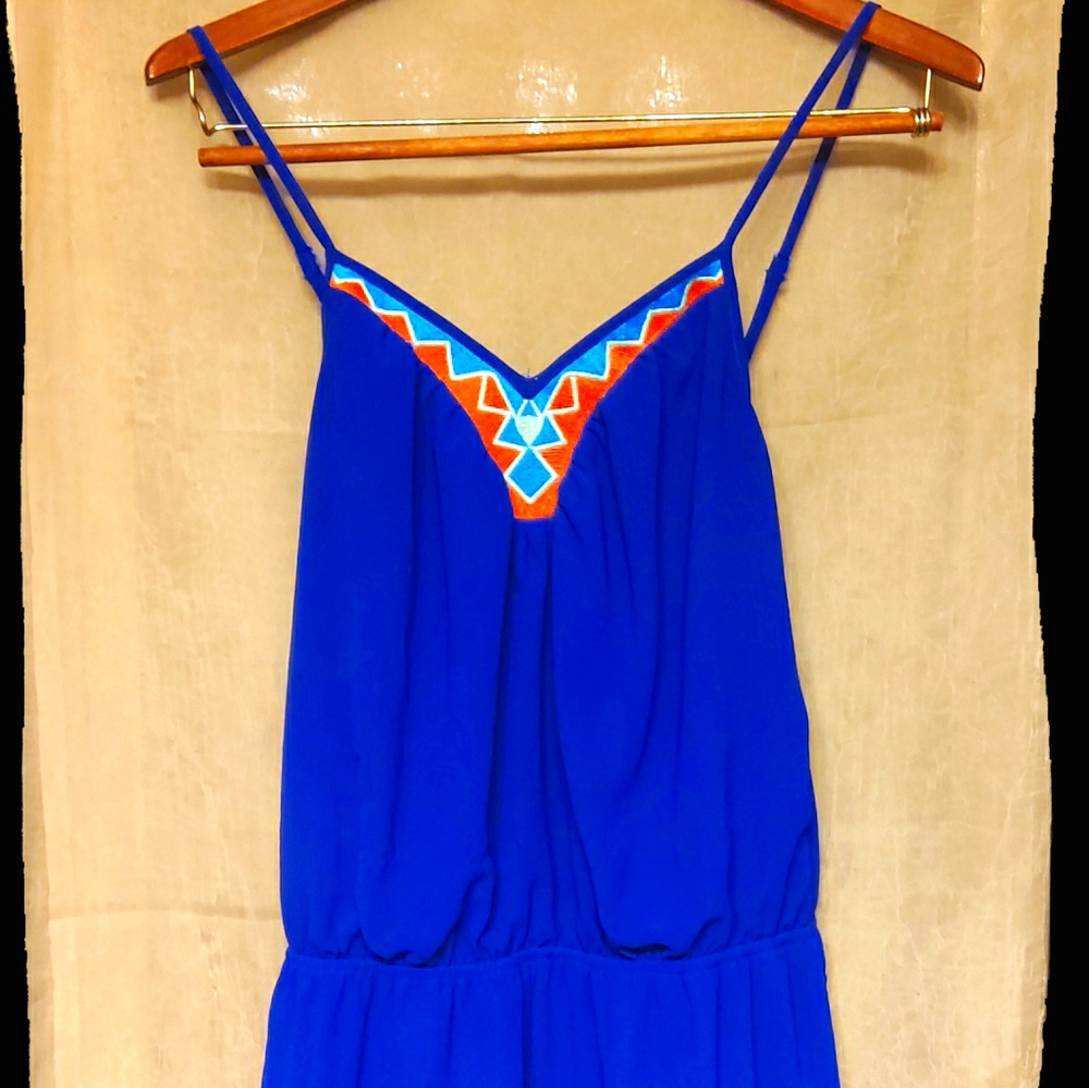Blue Romper Size Large